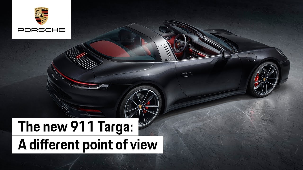 The new Porsche 911 Targa